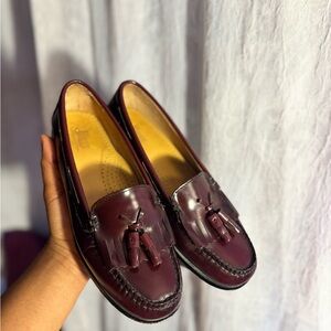 G.H Bass Weejun Classic Burgundy Loafers.
